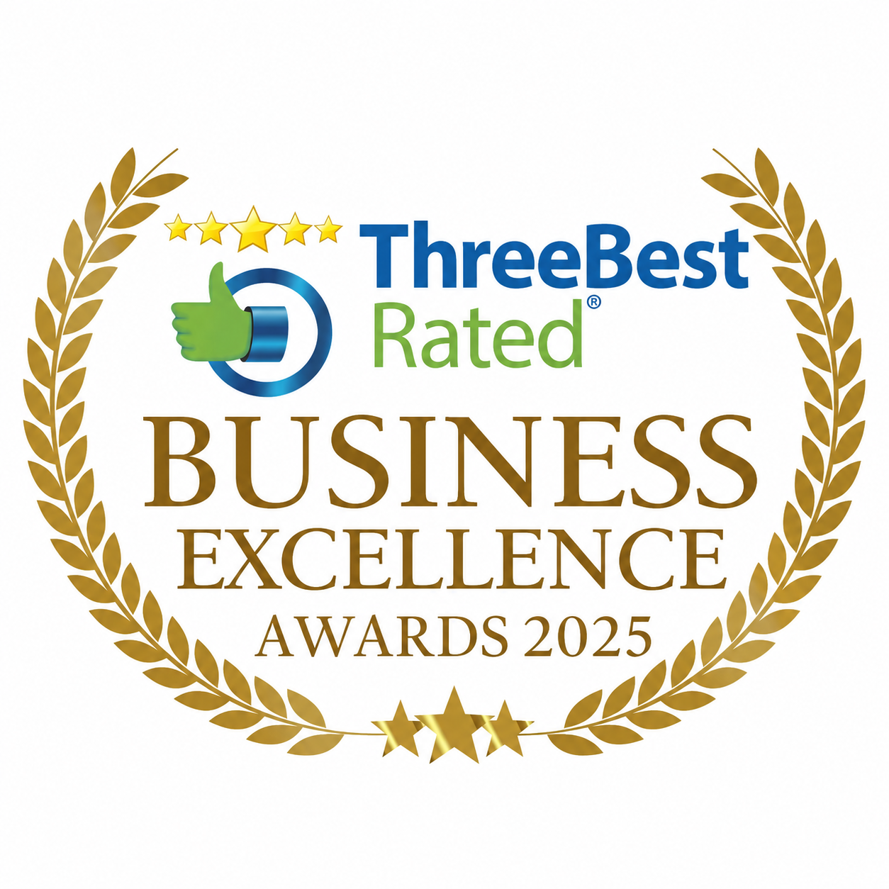 ThreeBestRated Business Excellence Awards 2025 Top 3 Event Planners